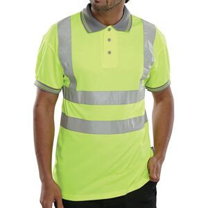 Beeswift High Visibility Short Sleeve Polo Shirt Saturn Yellow S BPKSENSYS Beeswift High Visibility Short Sleeve Polo Shirt Saturn Yellow S BPKSENSYS