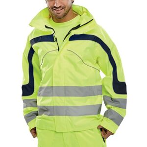 Beeswift Eton High Visibility Breathable EN471 Jacket Saturn Yellow M ET45SYM Beeswift Eton High Visibility Breathable EN471 Jacket Saturn Yellow M ET45SYM