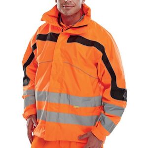 Beeswift Eton High Visibility Breathable EN471 Jacket Orange M ET46ORM Beeswift Eton High Visibility Breathable EN471 Jacket Orange M ET46ORM