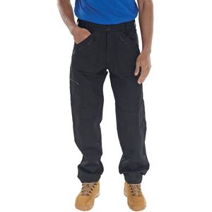 Beeswift Click Action Work Trousers Black 44S AWTBL44S Beeswift Click Action Work Trousers Black 44S AWTBL44S