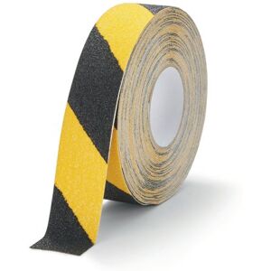 Durable DURALINE GRIP+ Strong Anti Slip Hazard Warning Floor Tape 50mmx15m Yellow/Black 1097130 Durable DURALINE GRIP+ Strong Anti Slip Hazard Warning Floor Tape 50mmx15m Yellow/Black 1097130