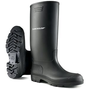 Dunlop Pricemastor Non Safety Waterproof Wellington Boots 1Pr Black 7 BBB07 Dunlop Pricemastor Non Safety Waterproof Wellington Boots 1Pr Black 7 BBB07