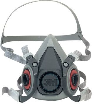 3M Reusable Half Face Mask Medium 3M6200M