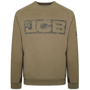 JCB Trade Crew Sweatshirt Olive 2XL Crew/OL-XXL JCB Trade Crew Sweatshirt Olive 2XL Crew/OL-XXL