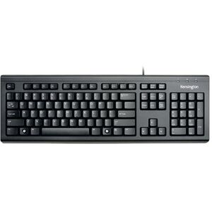 Kensington ValuKey Wired USB UK Keyboard Black 1500109