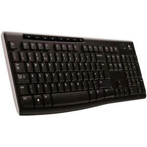 Logitech K270 Wireless Keyboard UK Layout Black 920-003745