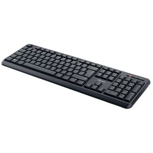 Trust TK-350 Wireless Silent Keyboard UK Black 24417