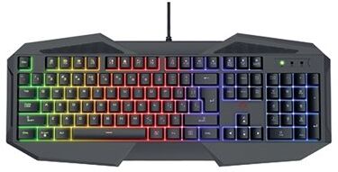 Trust GXT 830-RW Avonn Wired Gaming Keyboard QWERTY US Black 22514