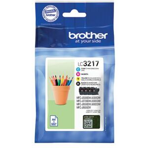 Brother LC3217 Inkjet Cartridge Multipack CMYK LC3217VAL