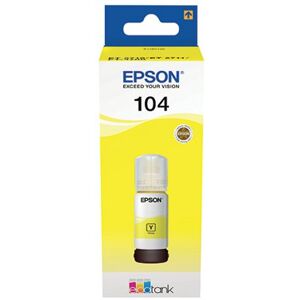 Epson 104 Ink Bottle EcoTank Yellow C13T00P440