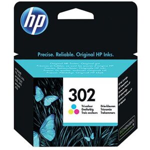 HP 302 Ink Cartridge Tri-Colour Cyan/Magenta/Yellow (Capacity: 150 pages) F6U65AE