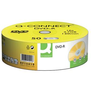 Q-Connect DVD-R 4.7GB Cake Box (Pack of 50) KF15419