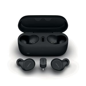 Jabra Evolve2 Wireless Bluetooth Ear Buds USB-C UC with Wireless Charging Pad 20797-989-889