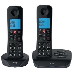 British Telecom BT Essential DECT TAM Phone Twin 90658