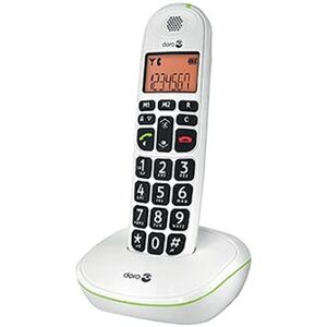 Doro DECT Cordless Telephone Big Button White PHONEEASY 100W