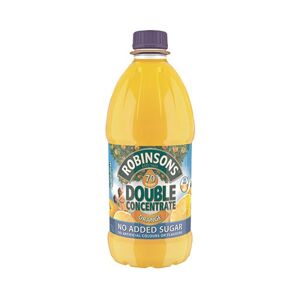 Robinsons Double Concentrate Orange Squash No Added Sugar 1.75 Litre (Pack of 2) 402046