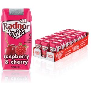 Radnor Fruits - Raspberry & Cherry - 24x200ml - Juice Radnor Fruits - Raspberry & Cherry - 24x200ml - Juice