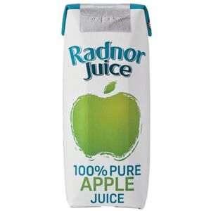 Radnor Hills Radnor Juice Pure Apple 125ml Tetra Pack of 60 T-RJ12STAP/60 Radnor Hills Radnor Juice Pure Apple 125ml Tetra Pack of 60 T-RJ12STAP/60