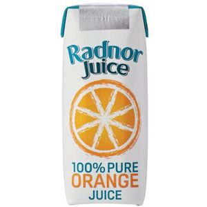 Radnor Hills Radnor Juice Pure Orange 125ml Tetra Pack of 60 T-RJ12STOR/60 Radnor Hills Radnor Juice Pure Orange 125ml Tetra Pack of 60 T-RJ12STOR/60