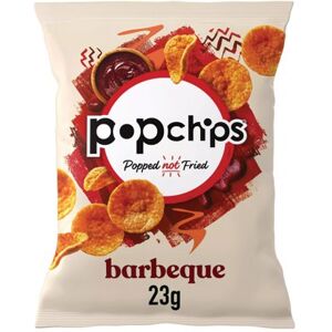 Popchips Barbeque Crisps 23g (Pack of 24) 701429 Popchips Barbeque Crisps 23g (Pack of 24) 701429