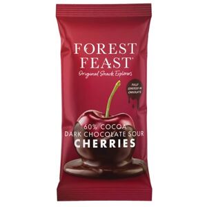 Forest Feast Belgian Dark Chocolate Sour Cherries Impulse40g (Pack of 12) 06020 Forest Feast Belgian Dark Chocolate Sour Cherries Impulse40g (Pack of 12) 06020