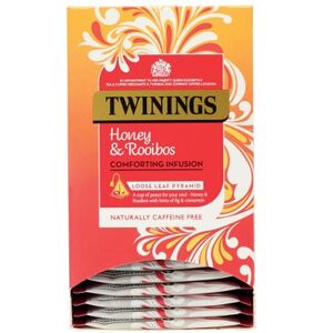 Twinings Honey/Fig/Rooibos Mesh Tea Bags Pyramid Enveloped (Pack of 15) F16871 Twinings Honey/Fig/Rooibos Mesh Tea Bags Pyramid Enveloped (Pack of 15) F16871