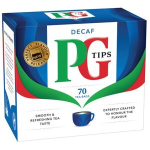 PG Tips Decaf Tea Bags (Pack of 70) 800821 PG Tips Decaf Tea Bags (Pack of 70) 800821