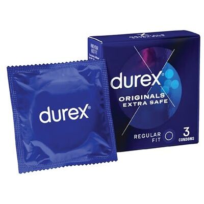Durex Extra Safe Condoms x3 Pack of 6 3203386 Durex Extra Safe Condoms x3 Pack of 6 3203386