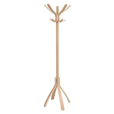 Alba Light Wood Coat Stand - 1760mm - Coat Stand Alba Light Wood Coat Stand - 1760mm - Coat Stand