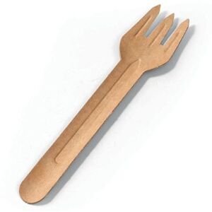 Unbranded Paper Fork Pack of 100 FP-PCF100 Unbranded Paper Fork Pack of 100 FP-PCF100