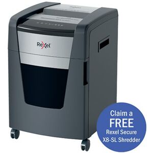 Rexel Momentum Extra XP418Plus Cross-Cut Shredder 2021418XEU