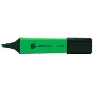 5 Star office 5 Star Highlighter Chisel Tip 1-5mm Line Green Pack of 12 296263 5 Star office 5 Star Highlighter Chisel Tip 1-5mm Line Green Pack of 12 296263