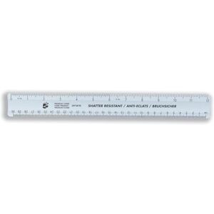 5 Star office 5 Star Ruler Plastic Shatter-resistant 300mm Blue Pack of 10 932693 5 Star office 5 Star Ruler Plastic Shatter-resistant 300mm Blue Pack of 10 932693