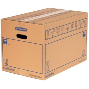 Bankers Box SmoothMove Moving Box 350x350x550mm Pack of 10 6207301 Bankers Box SmoothMove Moving Box 350x350x550mm Pack of 10 6207301