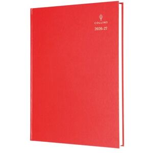 Collins Academic Diary Day Per Page A4 Red 2026-2027 44MRED26 Collins Academic Diary Day Per Page A4 Red 2026-2027 44MRED26