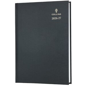 Collins Academic Diary Day Per Page A5 Black 2026-2027 52MBLK26 Collins Academic Diary Day Per Page A5 Black 2026-2027 52MBLK26