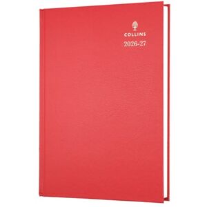 Collins Academic Diary Day Per Page A5 Red 2026-2027 52MRED26 Collins Academic Diary Day Per Page A5 Red 2026-2027 52MRED26