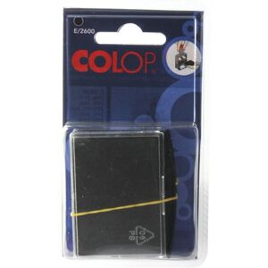 Colop E/2600 Replacement Ink Pad Black Pack of 2 E2600BK Colop E/2600 Replacement Ink Pad Black Pack of 2 E2600BK