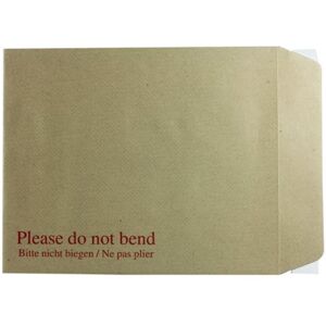 Q-Connect Envelope 267x216mm Board Back Peel and Seal 115gsm Manilla (Pack of 125) KF3519 Q-Connect Envelope 267x216mm Board Back Peel and Seal 115gsm Manilla (Pack of 125) KF3519