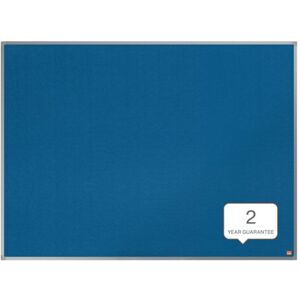 Nobo Essence Felt Notice Board 600 x 450mm Blue 1915201 Nobo Essence Felt Notice Board 600 x 450mm Blue 1915201