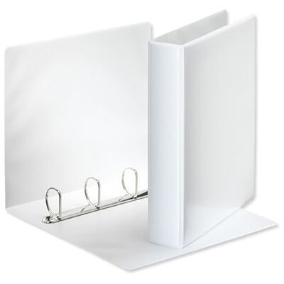 5 Star 4D-Ring Presentation Ring Binder A4 Polypropylene 38mm White (Pack of 10) 933054 5 Star 4D-Ring Presentation Ring Binder A4 Polypropylene 38mm White (Pack of 10) 933054
