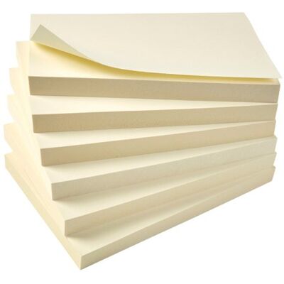 5 Star Recycled Sticky Notes Repositionable 76x127mm Yellow (Pack of 12) 934185 5 Star Recycled Sticky Notes Repositionable 76x127mm Yellow (Pack of 12) 934185