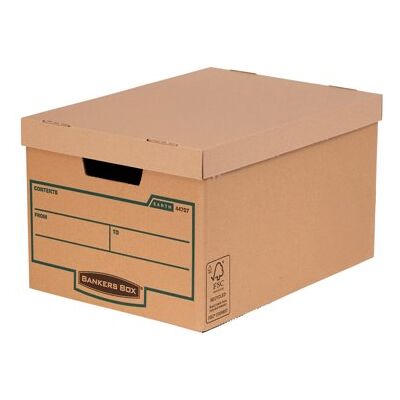 Bankers Box Earth Series Storage Box Large (Pack of 10) 4470701 Bankers Box Earth Series Storage Box Large (Pack of 10) 4470701