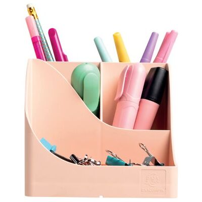 Exacompta Skandi Recycled Plastic PenWave Pen Pot Nude 69531D Exacompta Skandi Recycled Plastic PenWave Pen Pot Nude 69531D
