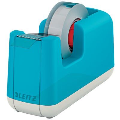 Leitz Cosy Tape Dispenser with Tape Heavy Base Calm Blue 53670061 Leitz Cosy Tape Dispenser with Tape Heavy Base Calm Blue 53670061