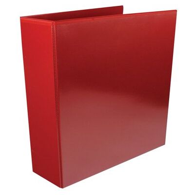 Unbranded Red 65mm 4D Presentation Ring Binder (Pack of 10) WX70296 Unbranded Red 65mm 4D Presentation Ring Binder (Pack of 10) WX70296