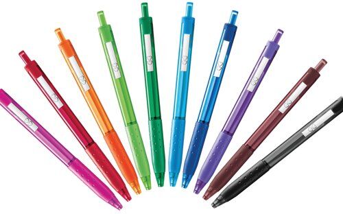 Paper Mate PaperMate Inkjoy 300Rt Ballpoint Medium 1.0mm Tip Assorted (Pack of 24) 2223899