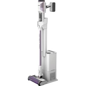 Shark IW3510UK Detect Pro Cordless Vacuum Cleaner Auto-Empty System 1.3L - 60 Minutes Run Time - White/Ash Purple