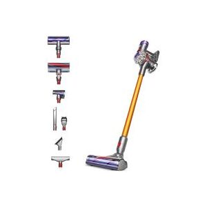 Dyson V8ABS2023 Cordless Stick Vacuum Cleaner - 40 Minutes Run Time - Silver/Yellow