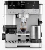 Ninja ES601UK Luxe Café Premier Series Espresso Machine - Black/Stainless Steel